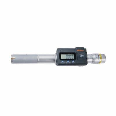 Mitutoyo 468-166 468 Digimatic Holtests 3-Point Metric Internal Micrometer, 20 to 25 mm Measuring, LCD Display, Stainless Steel